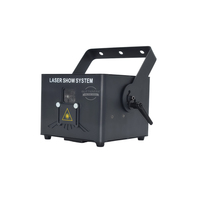 GLITTERFIRE 3000mW Laser RGB Haute Puissance pour Scène avec Contrôle DMX512 et Sonore pour Clubs DJ et Spectacles