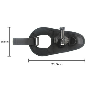 360 degrés de rotation dragonne bras sangle de montage <span class=keywords><strong>poignet</strong></span> bande pour <span class=keywords><strong>Gopro</strong></span> Hero 5/6/7/8/9/10/11/12/13 noir - Product Image 6