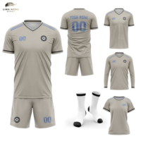 Maillots et Shorts de Football Personnalisés Unisexe pour Adultes – Impression par Transfert Thermique, Respirants, Séchage Rapide, 100% Polyester – Collection Été pour Joueurs