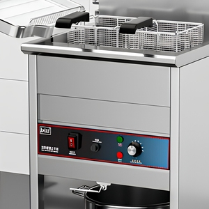 Freidora Eléctrica Vertical Comercial de 20L para <span class=keywords><strong>Pollo</strong></span> <span class=keywords><strong>KFC</strong></span>, de un Solo Cilindro, con Gran Capacidad para Papas Fritas y <span class=keywords><strong>Pollo</strong></span> - Product Image 6