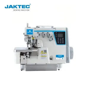 JK-F940-4D-SUT Full automático 4 thread overlock máquina de costura com motor passo