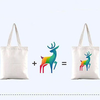 Sac fourre-tout en toile réutilisable avec fermeture éclair, broderie décontractée, motif arbre et oiseau 3D mignon, idéal pour les courses et le travail