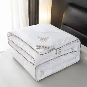 Lụa Comforter mùa hè mùa đông Quilt Nữ Hoàng đôi kích thước Trung Quốc lụa bộ đồ giường Duvet chèn Comforter trọng chăn Duvet