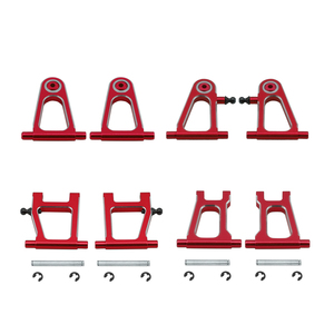 Kit de pièces de mise à niveau en métal pour bras de suspension avant et arrière pour voiture RC <span class=keywords><strong>Tamiya</strong></span> TT01 <span class=keywords><strong>TT</strong></span>-01 1/10 - Product Image 2