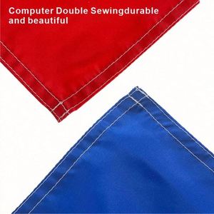 Drapeaux portables personnalisés en polyester/soie pour fabricants aéronautiques, impression thermique, drapeaux nationaux, drapeau blanc de la Croix-Rouge - Product Image 4