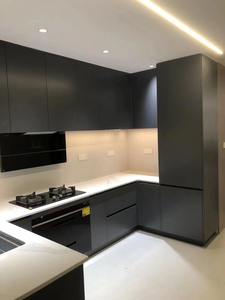 Mobile da Cucina di Lusso a <span class=keywords><strong>Isola</strong></span> <span class=keywords><strong>con</strong></span> <span class=keywords><strong>Sedie</strong></span>, Cassetti e Lavello, Armadio da Cucina a U in Acciaio Inossidabile - Product Image 3