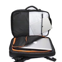Tas Ransel Laptop 15.6 Inch yang Dapat Diperluas, Anti Air, Cocok untuk Perjalanan Bisnis, Disetujui untuk Dibawa Naik Pesawat, dengan Kompartemen Bagasi