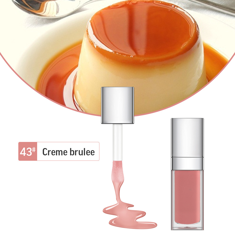 43 crème brûlée - Boîte blanche éclatante 8mlp41