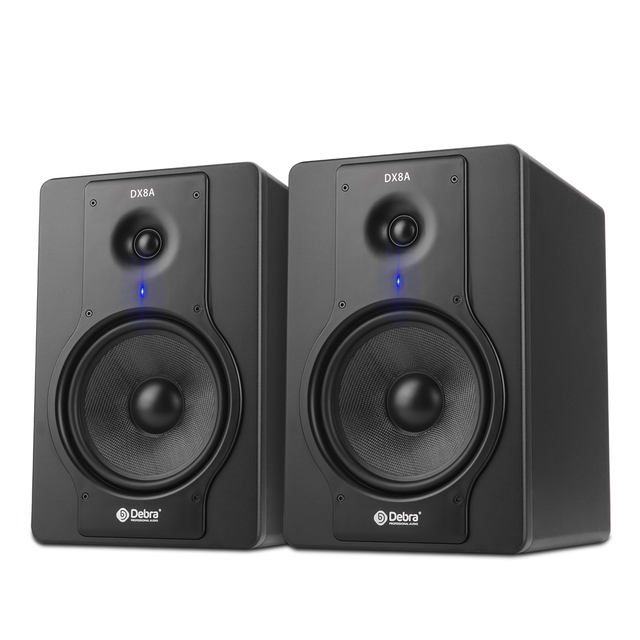 DX8A Professional Audio Sound System Active and Passive Studio Monitor Speakers for Computer Use