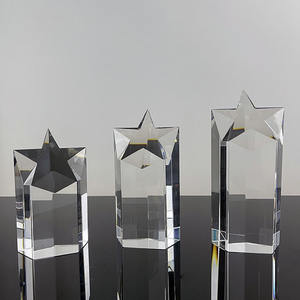 Trofeo <span class=keywords><strong>Crystal</strong></span> Star Tower Award de 3 tamaños - Product Image 4