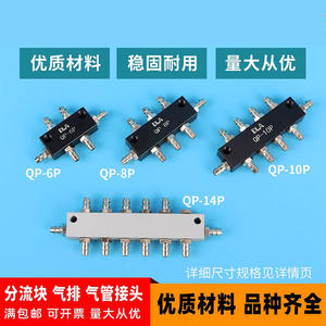 Colector Neumático 5P G18 con Conexiones de Aluminio para Uso Industrial, Médico y Alimentario - Product Image 3