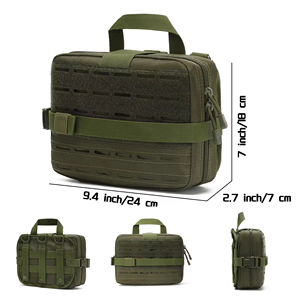 Bolsa Táctica Molle Mejorada de Gran Capacidad para Reposacabezas de Coche con Liberación Rápida Desmontable y Soporte para Reposacabezas - Product Image 4