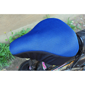 Funda de cojín para asiento de bicicleta de malla 3D, gruesa, transpirable, cómoda, para bicicleta eléctrica, para todas las estaciones, Unisex, adultos - Product Image 1