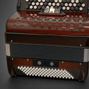 Accordéon professionnel pour performance scénique adulte, 80 basses, système B, accordéon Bayan pour l'entraînement avec anches italiennes - Product Image 6