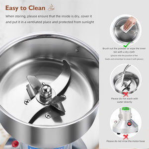 5-En-1 950W electrochapado ligero multiusos Mini <span class=keywords><strong>Moulinex</strong></span> molinillos de hierbas de café eléctricos para especias - Product Image 6