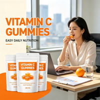 Gommes à la vitamine C pour adultes - Complément alimentaire naturel sans sucre pour un soutien nutritionnel quotidien
