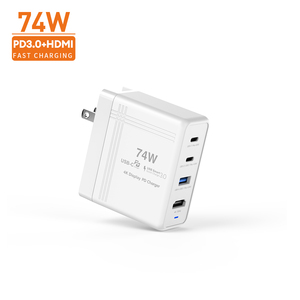 74W 65W PD USB Chargerโทรศัพท์มือถือUSB-C Charger Fast ChargerQC3.0 เครื่องชาร์จHD MI Dockingสําหรับ<span class=keywords><strong>Iphone</strong></span> 15 14 <span class=keywords><strong>11</strong></span> <span class=keywords><strong>Pro</strong></span> <span class=keywords><strong>Max</strong></span> - Product Image 5