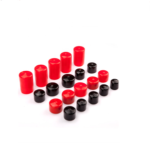 Red 3/8 "Vòng Bolt vít mũ cao su ống Rod chủ đề bảo vệ Bìa Vinyl Threaded Rod an toàn Mũ - Product Image 5