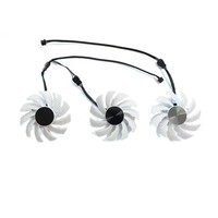 Ventilateur de carte graphique 75MM 4PIN PLD08010S12H RTX3060 3060TI pour GIGABYTE GeForce RTX 3060 RTX 3060 Ti Vision OC 3X WINDFORCE