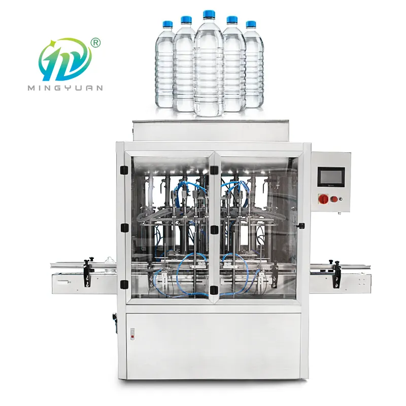 Watervulmachine Automatische 3 In 1 Automatische Water Pet Fles Vullen Capping Machines Machine Apparatuur Productielijn