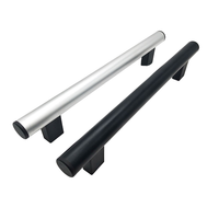 Poignées de meuble XUKUN LS415, noires, carrées, en forme de T, pour escalier, commode, armoire, tiroir, robustes, CNC