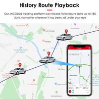Dispositivo de Rastreo GPS para Vehículos y Camiones MiCODUS MV901G, Impermeable, para Gestión de Flotas, Pequeño, 4G, con Función de Apagado del Motor, Rastreador GPS Cableado para Automóviles