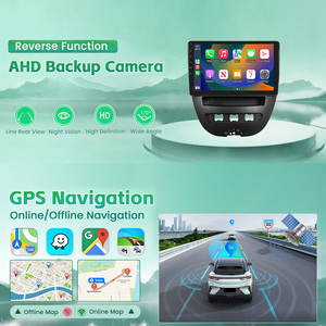 Autoradio 10,1 pouces pour <span class=keywords><strong>Peugeot</strong></span> 107 2005-2014 Carplay/Android Auto M/RDS DSP SWC WiFi Bluetooth 4+64G <span class=keywords><strong>Navigation</strong></span> GPS - Product Image 3