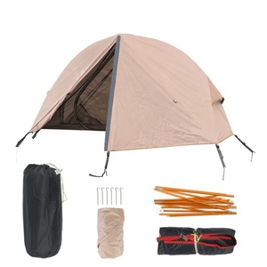 Polar Everest Portable pliable étanche moustiquaire personne seule hors sol lit tente pour randonnée en plein air sac à dos pêche - Product Image 1