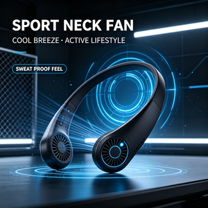 Portable Neck Hanging <b>Fan</b> Rechargeable <b>Hands</b> Free Cooler For Outdoor Sports Travel Home Office - Product Image 1
