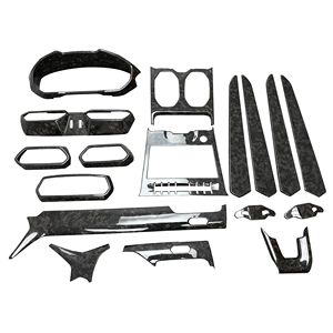 Kit de Interiores de Fibra de Carbono Forjado (17 Piezas) para Lambo URUS 2018-2019, Cubierta de Palanca de Cambios, Kits de Carrocería de Carbono, Accesorios para Automóviles - Product Image 1