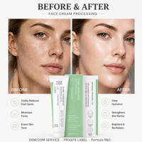 Crème de nuit anti-âge personnalisable à la niacinamide et au rétinol, raffermissante, liftante, éclaircissante et hydratante