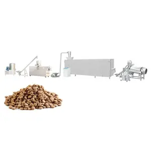 Round triangle bone fish shapes puffed dog croquette cat kibble production plant machinery & equipment