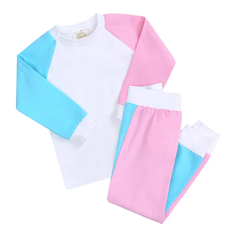 Kids tales matching outfits for family long sleeve pajamas two piece set women clothing