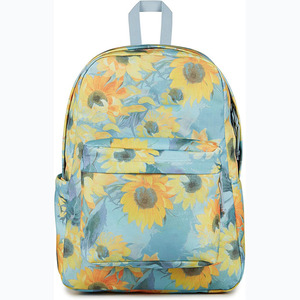 Brand Classic Basic Lightweight School Daypack for Travel with Bottle Side Pockets - Product Image 1