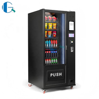 Distributeur automatique de réfrigération automatique 24 heures sur 24 de haute qualité pour la conception d'ascenseur de paiement sans espèces de boissons d'aliments surgelés 300-600