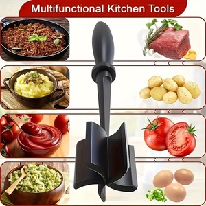 Espátula Mezcladora Manual de Plástico para Carne Picada, Raspador de Carne para Cocinar, Venta al por Mayor - Product Image 6