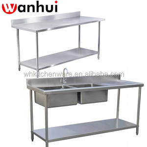 <b>Stainless</b> <b>Steel</b> <b>Prep</b> <b>Table</b> for Restaurant - Product Image 5