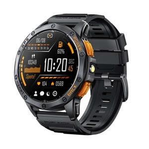 Montre intelligente de sport GPS à écran AMOLED de 1.43 pouces <span class=keywords><strong>LEMFO</strong></span> K67 de style chaud en gros, prise en charge de la surveillance de la santé des appels sans fil - Product Image 1