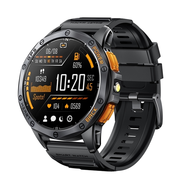 Wholesale Hot Style LEMFO K67 1.43 Inch AMOLED Screen GPS Sports Smart Watch, Support Wireless Call Health Monitoring