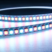 Tira de Luces LED RGB Pixel de 144 LED/m, Impermeable IP65, Colorida, DC5v, Programable, Direccionable, 5V WS2812B SK6812