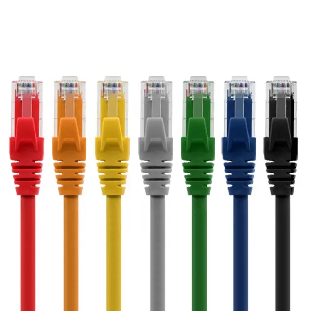 Indoor Outdoor Ethernet Network Cables Cat5e Cat7 3m 3 Meter 3ft available in multiple colors Optic Fiber cat 6 ethernet cable