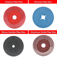 Disques de ponçage Disque de meulage en fibre de résine céramique Disques en fibre 4 1/2 pour meuleuse d'angle Grain 50/60/80/100