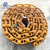 Ensemble de maillons de voie EC380 EC460 EC460C EC480D EC700 Chaîne de chaussure de voie de liaison d'huile pour accessoire d'excavatrice