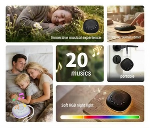 Dispositivo per il sonno con rumore bianco 2026 Sleep White Noise, 20 suoni rilassanti con timer, portatile, ricaricabile, per comodino e viaggio - Product Image 4