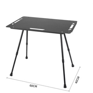 <b>Outdoor</b> Aluminum Alloy <b>Folding</b> Tactical <b>Table</b> for Camping Picnic Dining Anti-Slip Metal Legs General Use Furniture - Product Image 2