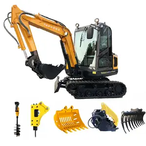 TOHO 2.5ton TH25 Fast Delivery Low Price diesel excavator Micro Bagger Mini Excavator For Sale