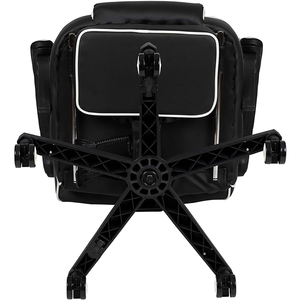 2025 chaud nouveau bureau élégant confortable Pvc luxe Pro Silla Cadeira <span class=keywords><strong>Gamer</strong></span> meilleur Massage blanc chaise de jeu avec repose-pieds - Product Image 3
