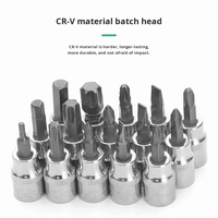 Ensemble d'outils de clés à douilles en acier chromé durable de 172 pièces avec mallette rigide et cliquet à 72 dents pour réparation et entretien automobile