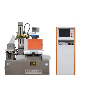 Metal işleme için DK7735 yüksek hassasiyetli CNC EDM tel kesme makinası