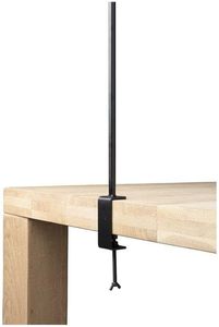 Cadre de table Art déco en métal noir télescopique-tige décorative avec pinces sécurisées-support de pièce maîtresse de table de mariage polyvalent - Product Image 3